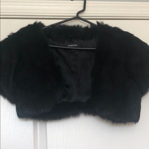 Bolero short fur jacket